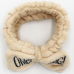 Косметична пов'язка для волосся OMG Oxa плюшева Beige 2789
