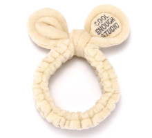 Косметична пов'язка для волосся Cool Oxa плюшева Beige 2789