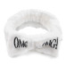 Косметична пов'язка для волосся OMG Oxa плюшева White 2789