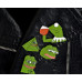 Набір пінів значків Oxa Pepe the frog жаби металеві зелені