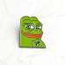 Набір пінів значків Oxa Pepe the frog жаби металеві зелені