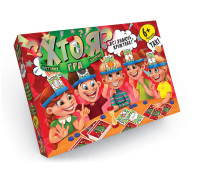 Настільна гра "ХТО Я?" Danko Toys (укр. яз.)