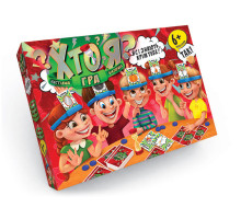 Настільна гра "ХТО Я?" Danko Toys (укр. яз.)