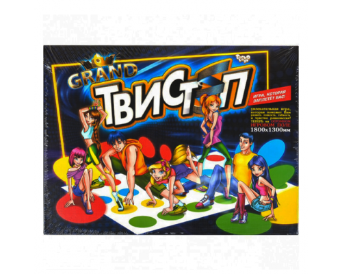 Підлогова гра (Гранд) Твистеп DankoToys для дітей та всієї сім'ї (1800-1300)