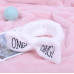 Косметична пов'язка для волосся OMG Oxa плюшева White 2789