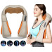 Електричний роликовий масажер для шиї і плечей з ІК-прогріванням Massager of Neck Kneading 3241