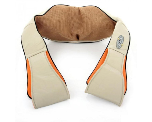 Електричний роликовий масажер для шиї і плечей з ІК-прогріванням Massager of Neck Kneading 3241