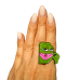 Значок Pepe the frog пін жабка металева зелена