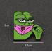 Значок Pepe the frog пін жабка металева зелена