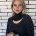 Манишка жіноча утеплена горловина колір чорний