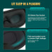 Маска для сну дихаюча 3D Soft колір зелений