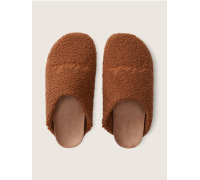Домашні жіночі Тапочки Victoria's Secret PINK Cozy-Plush Clogs коричневого кольору розмір S (36-37)
