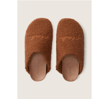 Домашні жіночі Тапочки Victoria's Secret PINK Cozy-Plush Clogs коричневого кольору розмір S (36-37)