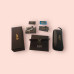 Жіночі окуляри сонцезахисні поляризаційні GXP квадратні колір сірий з футляром та подарунковою коробкою