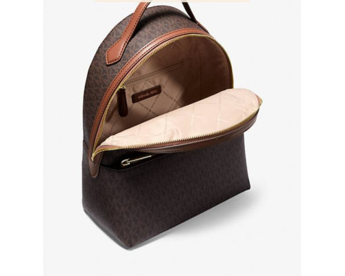 Рюкзак жіночий Michael Kors Sheila Medium Logo Backpack колір коричневий