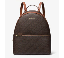 Рюкзак жіночий Michael Kors Sheila Medium Logo Backpack колір коричневий