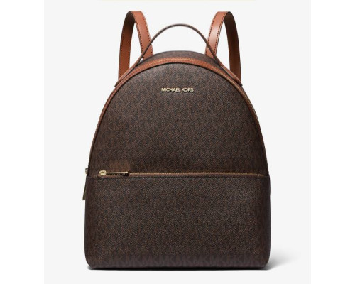 Рюкзак жіночий Michael Kors Sheila Medium Logo Backpack колір коричневий