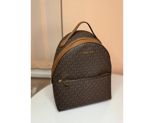 Рюкзак жіночий Michael Kors Sheila Medium Logo Backpack колір коричневий