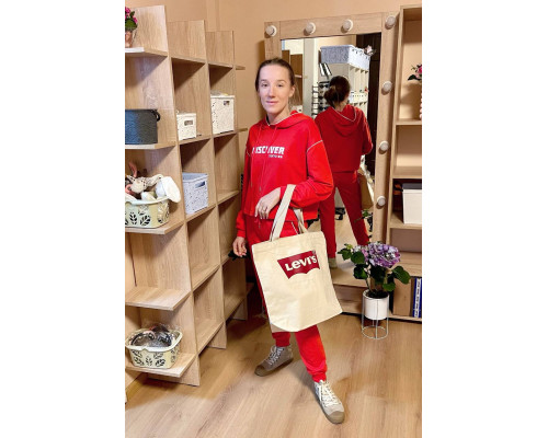 Сумка еко-шоппер жіноча Levi's Women'S Batwing Tote