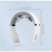 Масажер для шиї портативний міостимулятор акумуляторний колір білий