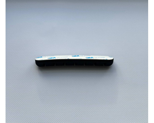 Фіксатор силіконовий клейкий затискач для USB кабелів на 5 проводів колір сірий