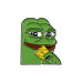 Значок / пін  металевий Жабеня Pepe the Frog