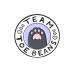Значок / пін  металевий Лапка улюбленця Team toe beans