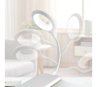 Гнучка LED лампа від Power Bank/ USB світильник портативний білого кольору