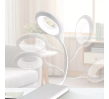 Гнучка LED лампа від Power Bank/ USB світильник портативний білого кольору