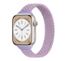 Ремінець для смарт-годинника Apple Watch плетений нейлоновий Purple 38mm / 40mm / 41mm розмір S (135 mm)