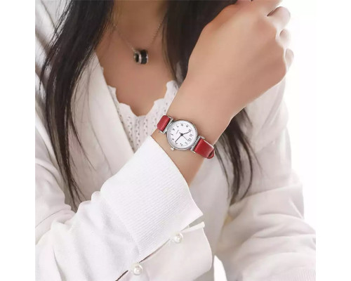 Класичний жіночий наручний годинник Oxa Red 2789