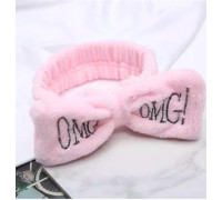 Косметична пов'язка для волосся OMG Oxa Pink 2789