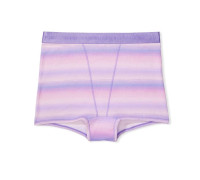 Трусики шорти жіночі бавовняні Victoria's Secret М яскраві рожево-фіолетові