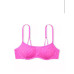 Жіночий комплект білизни PINK BRALETTES & BRA TOPS MESH PUSH-UP BRALETTE рожевий (М)