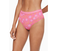 Трусики жіночі Calvin Klein Skin High Waist Thong Рожеві XS