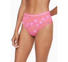 Трусики жіночі Calvin Klein Skin High Waist Thong Рожеві XS