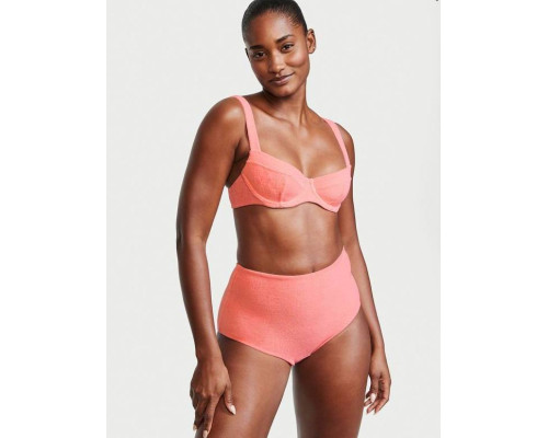 Нижня частина купальника Victoria's Secret Essential Boyshort Bikini Bottom S рожевий
