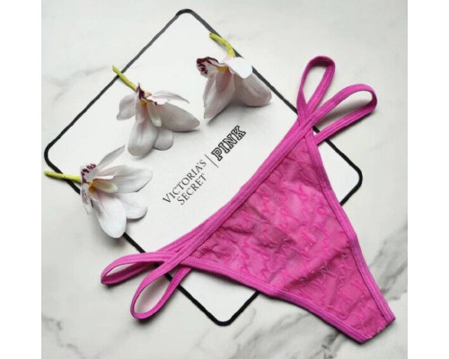 Жіночий комплект білизни PINK BRALETTES & BRA TOPS MESH PUSH-UP BRALETTE рожевий (М)