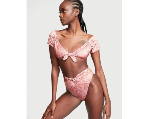 Нижня частина купальника Victoria's Secret Twist High-Rise Cheeky Swim Bottom розмір М