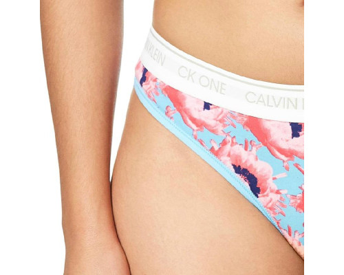 Трусики жіночі сліпи Calvin Klein Underwear S квітковий принт