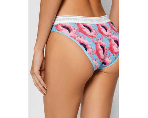 Трусики жіночі сліпи Calvin Klein Underwear S квітковий принт
