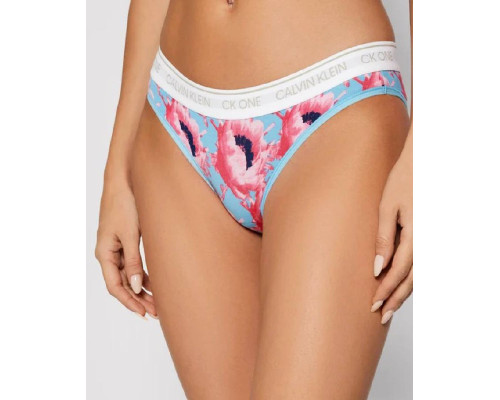 Трусики жіночі сліпи Calvin Klein Underwear S квітковий принт