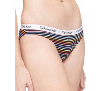 Трусики жіночі сліпи Calvin Klein Underwear S в кольорову смужку