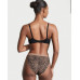Трусики в рубчик Victoria's Secret Seamless Ribbed Hiphugger Panties М Леопардові