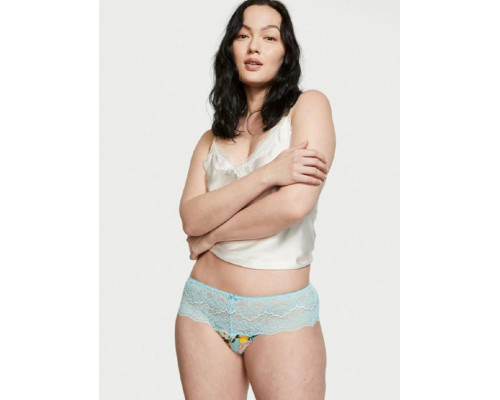 Трусики-бразиліана жіночі Victoria's Secret S Блакитні