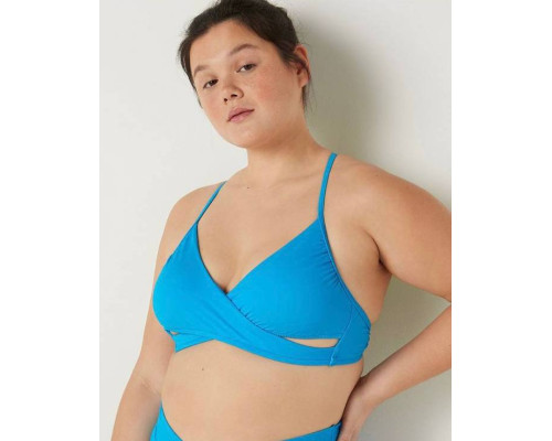 Жіночий купальник Victoria's Secret Bright Marine роздільний  блакитний  (M)