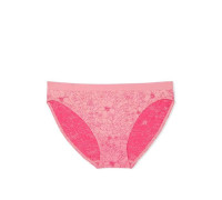 Трусики жіночі безшовні  Victoria's Secret S рожеві квіткові