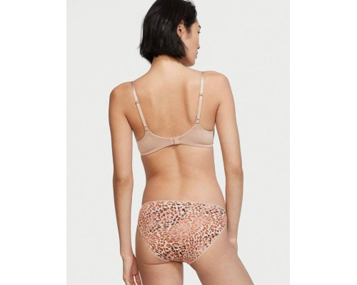 Бавовняні Трусики Бікіні Victoria's Secret 100% Cotton Bikini Panty S Леопардові