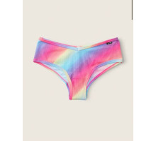 Трусики Victoria's Secret Pink Cotton Чікстери S різнокольорові
