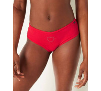 Бавовняні жіночі трусики Victoria's Secret PINK - Red Pepper Rib М Червоні